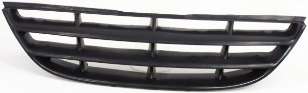 SPECTRA Grille for 2004-2006 Kia, Plastic, Painted Black Shell and Insert, EX/LX Model, New Body Style, Replacement
