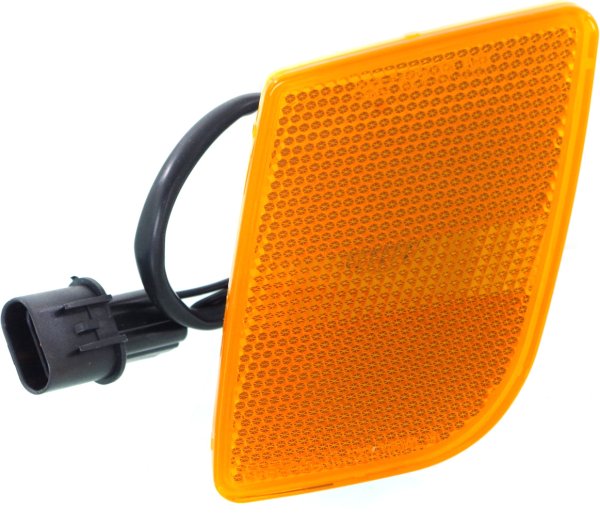 Front Side Marker Light Assembly for Kia RIO/RIO5, Left (Driver) Side, Fits 2006-2009 Models, Replacement