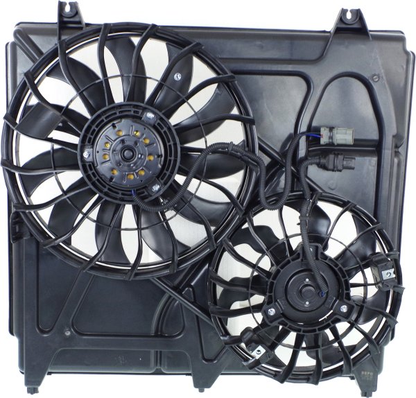 Radiator Fan Assembly for Kia Sorento 2003-2006, Replacement
