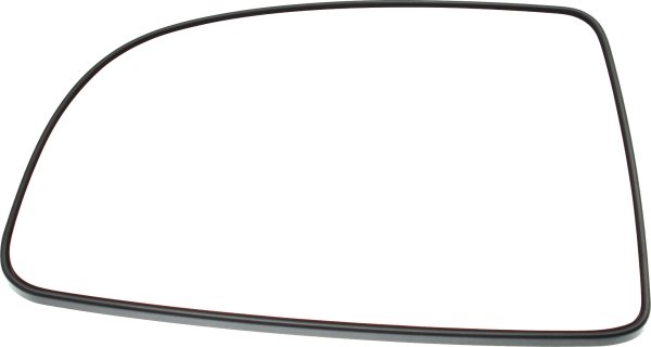 Heated Mirror Glass with Backing Plate for Kia Rondo 2007-2012, Left (Driver) Side, Replacement