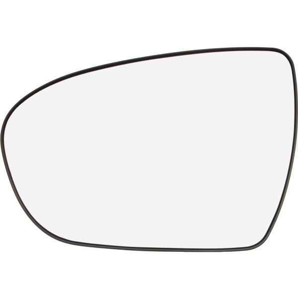 Heated Mirror Glass with Backing Plate for Kia Optima 2011-2016, Left Driver, Fits 2014-2015 Korea/USA Built without Blind Spot Detection, Replacement