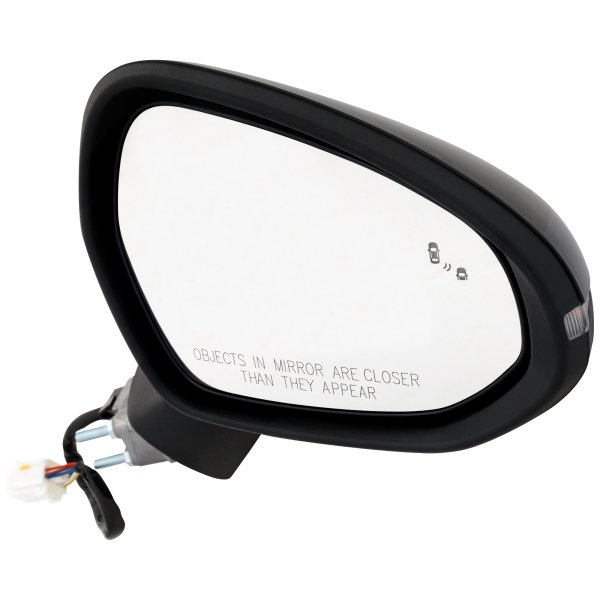 Power Heated Mirror for Kia K5 21-24 GT-Line Model, Right (Passenger), Manual Folding, Paintable, In-housing Signal Light, Blind Spot Detection in Glass, without Memory, Puddle Light, Auto-Dimming, Replacement