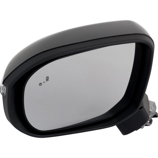 Power Mirror for 2020-2022 Telluride LX/S Models, Left (Driver), Manual Folding, Heated, Paintable, with Blind Spot Detection and Signal Light, without Auto Dimming, Kia, Replacement
