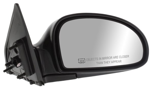 Power Mirror for Kia Spectra 2004-2009, Right (Passenger) Side, Manual Folding, Heated, Paintable, Suitable for Sedan/Hatchback, Replacement