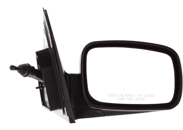 Manual Remote Right (Passenger) Mirror for Sorento 2003-2009, Manual Folding, Non-Heated, Textured, Replacement