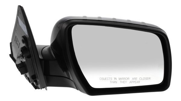 Power Mirror for Kia Soul 2010-2011, Right (Passenger), Manual Folding, Heated, Paintable, Without Memory, Puddle and Signal Light, Replacement