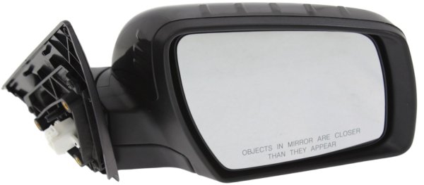 Power Heated Mirror for Kia Soul 2012-2013, Right (Passenger) Side, Manual Folding, Paintable with Signal Light, Replacement