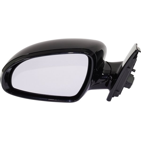 Power Folding Mirror for Kia Sportage 2017-2019, Left (Driver), Heated, Paintable, with Signal Light, without Blind Spot Detection, Replacement