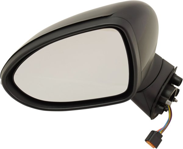 Power Heated Mirror for Kia RIO 2012-2017 Left (Driver), Power Folding, Paintable, with Signal Light, Fits Hatchback/Sedan, Replacement