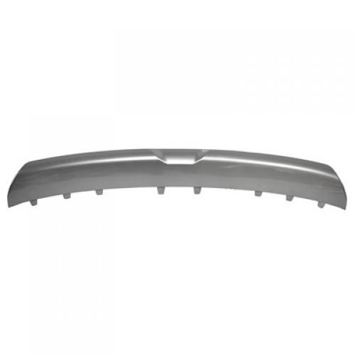 Front Valance Skid Plate for 2020-2021 Telluride S Model, EX/SX Models, Plastic, Chrome, without Nightfall Edition Package, Replacement