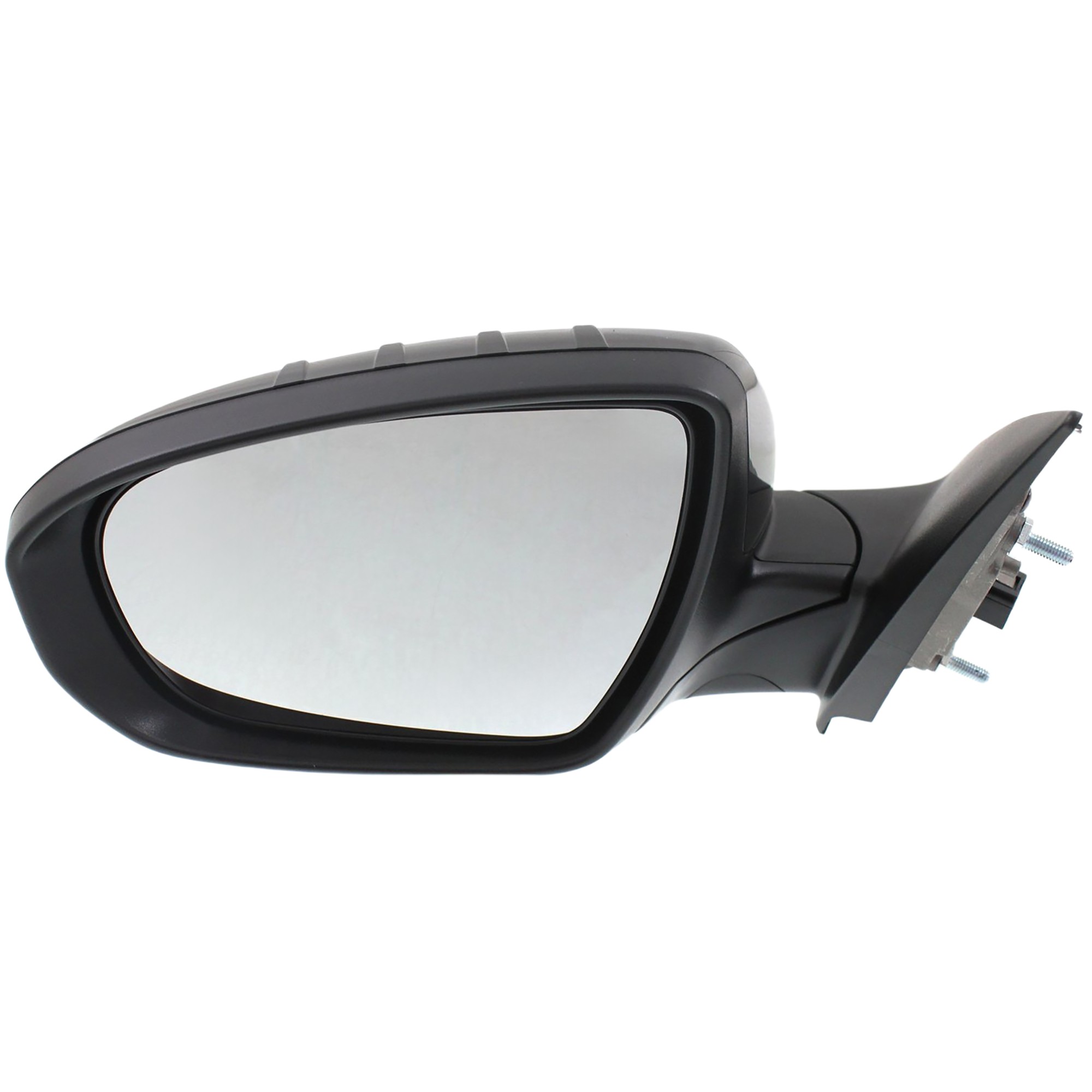 Power Mirror for Kia Optima 2014-2015, Left (Driver) Side, Manual Folding, Heated, Paintable, with Signal Light, Excluding Hybrid Model, for USA Built Vehicle, Replacement