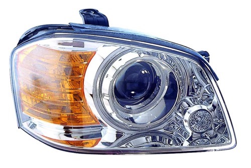 2003 - 2004 Kia Optima Front Headlight Assembly Replacement Housing / Lens / Cover - Right (Passenger) Side