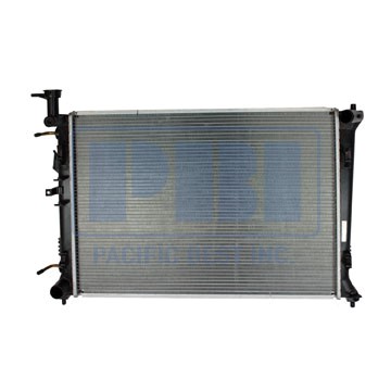 Radiator Assembly for 2010 - 2011 Kia Forte, 2.0L L4 Automatic Transmission,  253101M150, Replacement
