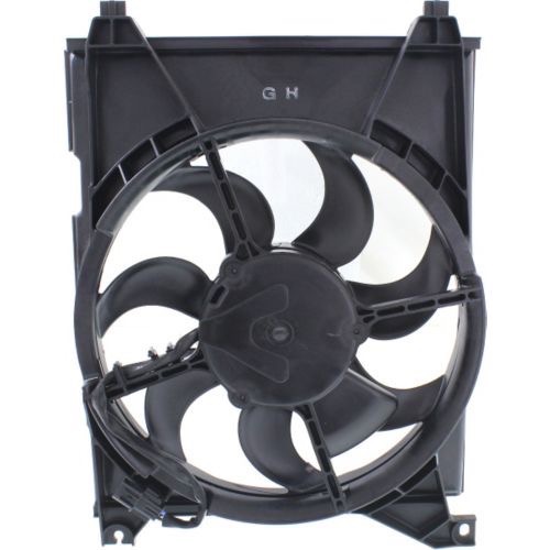 Condenser Fan for 2004-2006 Kia Amanti, A/C Condenser Electric Fan Assembly Replacement;  977303F000