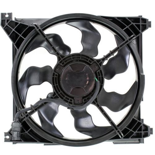 Radiator Cooling Fan Assembly for 2004 - 2006 Kia Amanti, Includes Motor, Blade, Shroud, OEM Replacement,  253803F180
