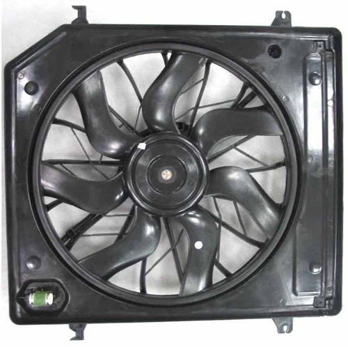 Radiator Cooling Fan Assembly for 2007 - 2009 Kia Sorento, Engine / Radiator Fan Assy,  253803E930, Replacement