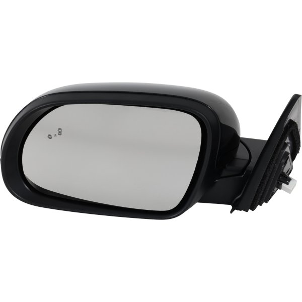 Power Mirror for Kia Soul 2020-2023, Left (Driver), Manual Folding, Heated, Paintable, with In-housing Signal Light, Blind Spot Detection in Glass, without Memory, Puddle Light, Auto-Dimming, Replacement