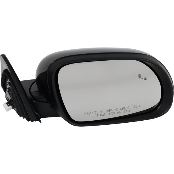 Power Mirror for Kia Soul 2020-2023, Right (Passenger), Manual Folding, Heated, Paintable, with In-housing Signal Light, Blind Spot Detection in Glass, without Memory, Puddle Light, Auto-Dimming, Replacement