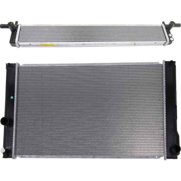 Radiator and Inverter Cooler Kit for 2011-2015 Toyota CT200H, 2-Piece Replacement Set