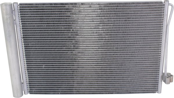 A/C Condenser for BMW 7-Series (2002-2008), 5-Series (2004-2010), Replacement Models: 520i, 525i, 530i, 535i, 540i, 545i, 550i, M5, 728i, 730i, 735i, 740i, 745i, 750i, 760i, M7.