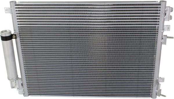 A/C Condenser for 2005-2014 Chrysler 300 and 2008-2023 Dodge Challenger, Without Internal Power Steering Cooler, Replacement