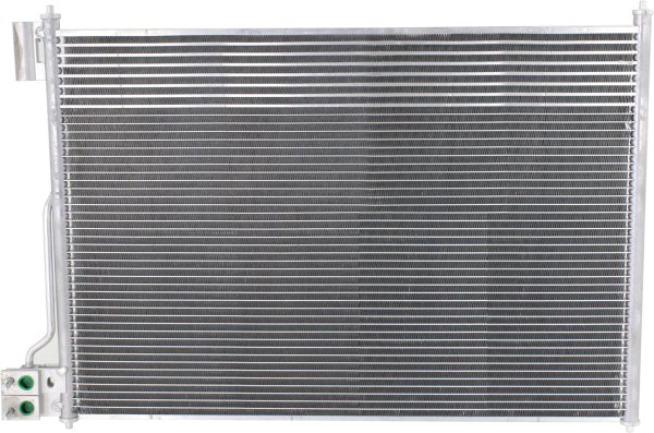 A/C Condenser with Valve for 2006-2011 Ford Crown Victoria, Replacement