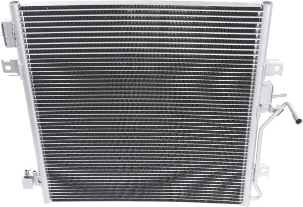 A/C Condenser for Dodge Nitro 2007-2010, Jeep Liberty 2009-2012, Compatible with Automatic Transmission, Replacement