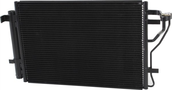 A/C Condenser for Kia Forte 2010-2011, Suitable for Coupe, Hatchback and Sedan Models, Replacement