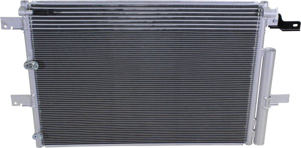A/C Condenser for Ford Edge 2011-2014, Lincoln MKX 2011-2015, 3.5L Engine, Replacement
