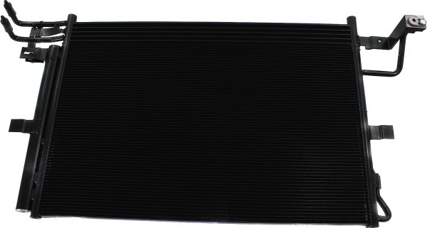 A/C Condenser for Ford Explorer 2011-2019, Front Side, Suitable for 3.5L Engine, Excludes Platinum/Sport Models, FWD, Replacement