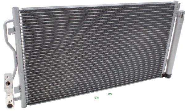 A/C Condenser for BMW 2-Series 2014-2016, 2.0L/3.0L Engine, without M Sport Line, Replacement - Fits: 228i, 230i, M235i, M240i.