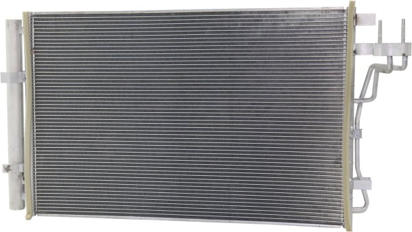 A/C Condenser Assembly for SOUL 2014-2016, with Receiver Drier, Replacement