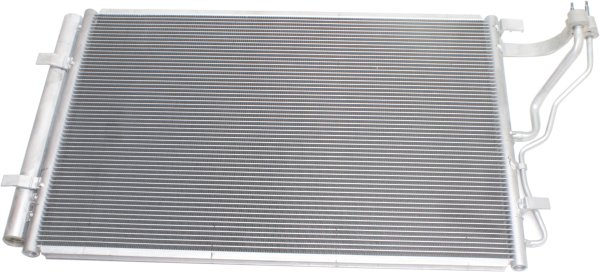 A/C Condenser for Hyundai Elantra/Elantra Coupe 2014-2016, Elantra GT 2016-2017, Kia Forte/Forte5 2015-2018, Replacement