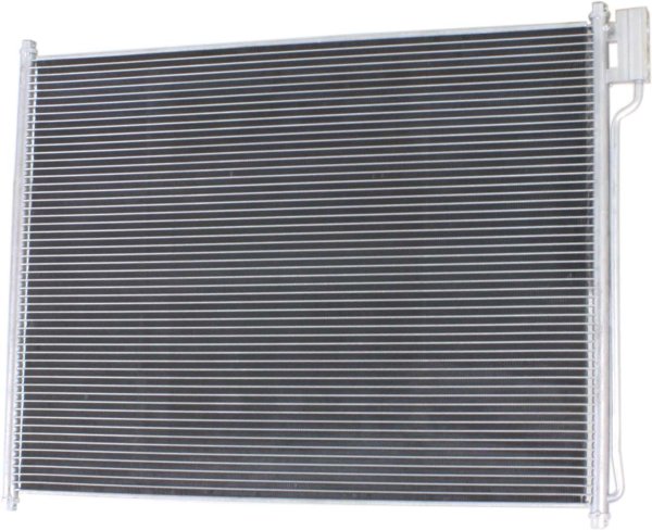 A/C Condenser for Ford F-Series Super Duty 1999-2007, Compatible with 5.4L, 6.8L, 7.3L Engine Models, Replacement Models: F-250, F-350, F-450, F-550.