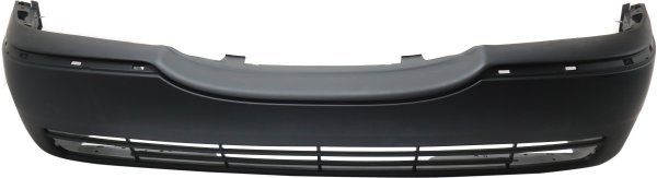 Front Bumper Cover for Lincoln Town Car 2003-2007, Primed (Ready to Paint), with Fog Light Holes, Replacement