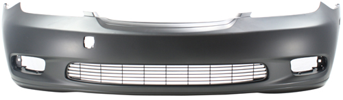 Front Bumper Cover for Lexus ES300 (2002-2003)/ES330 (2004), Primed (Ready to Paint), Replacement