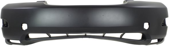 Front Bumper Cover Primed (Ready to Paint) for Lexus RX330 2004-2006/RX350 2007-2009 without Headlight Washer Holes, without Laser/Radar Cruise Control, Japan Built Vehicle, Replacement