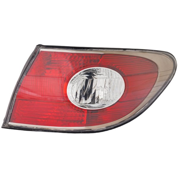 Tail Light Lens and Housing for Toyota ES300 (2002-2003) / ES330 (2004), Right (Passenger) Side, Outer, Replacement