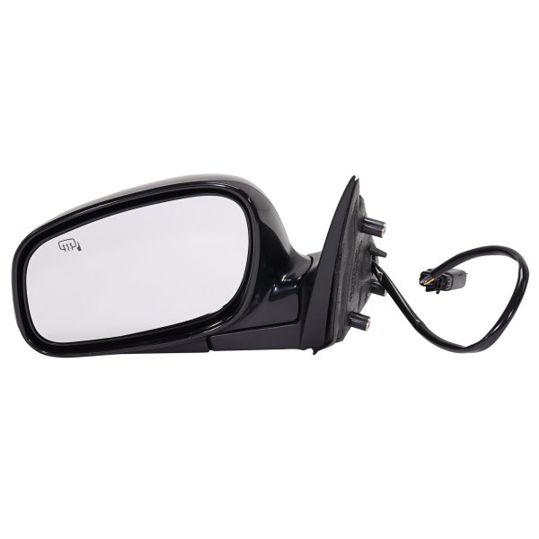 Power Mirror for Lincoln Town Car 2004-2008, Left (Driver), Manual Folding, Heated, Paintable, without Memory, from March 9, 2004, Replacement