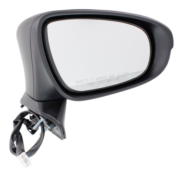 Power Mirror for Lexus ES300H/ES350 2013-2015, Right (Passenger), Manual Folding, Heated, Paintable with In-Housing Signal Light and Memory, without Auto Dimming and Blind Spot Detection, Replacement