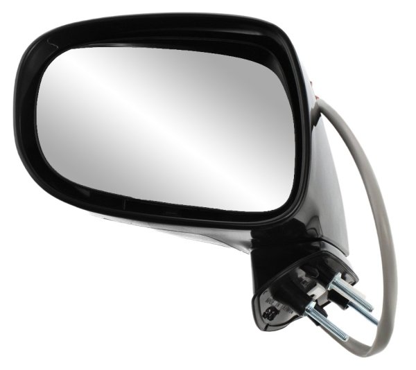 Power Mirror for Lexus IS250/IS350 2006-2008, Left (Driver), Manual Folding, Heated, Paintable, with Puddle Light, without Auto Dimming and Memory, Replacement
