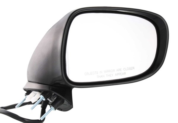 Power Mirror for Lexus IS250/IS350 2006-2008, Right (Passenger), Manual Folding, Heated, Paintable, with Puddle Light, without Auto Dimming and Memory, Replacement