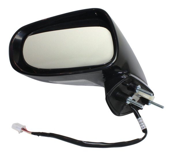 Power Mirror for Lexus IS250C/IS350C 2010-2015, Left (Driver), Manual Folding, Heated, Paintable, with Puddle and Signal Lights, without Luxury Package, Replacement