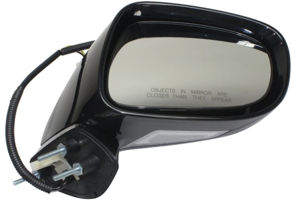 Power Mirror for Lexus IS250/IS350 2006-2008, Right (Passenger), Manual Folding, Heated, Paintable, with Memory & Puddle Light, without Auto Dimming, Replacement