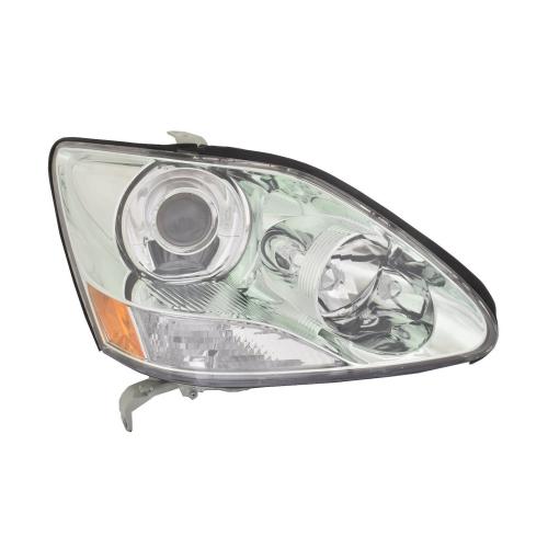 Right (Passenger) Headlight Assembly for 2004 - 2006 Lexus LS430, Composite; OEM Replacement: 8113050251