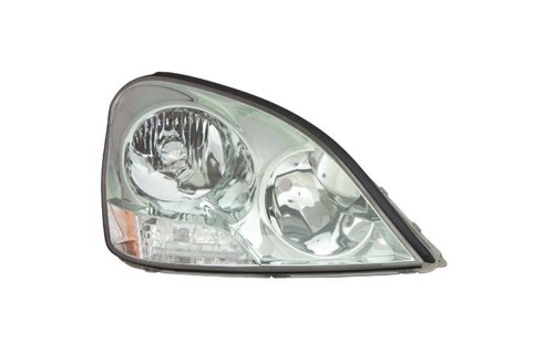 Right Passenger Headlight Lens/Housing for 2001 - 2003 Lexus LS430, Front Assembly Replacement Cover with Xenon Bulb,  8113050221, Replacement