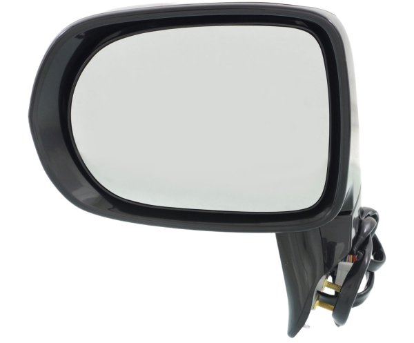 Power Mirror for Lexus RX350/RX450H 2010-2012, Left (Driver), Manual Folding, Heated, Paintable, with Memory, Puddle Light, and Signal Light, Japan Built Vehicle, Replacement