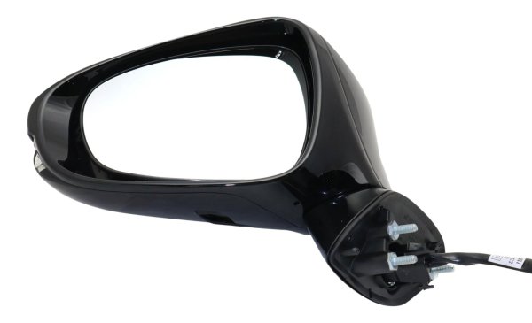 Power Mirror for Lexus GS350 (2013-2020)/GS450H (2013) Left (Driver), Manual Folding, Heated, Paintable, with Memory, Puddle Light, and Signal Light, without Blind Spot Detection, Replacement