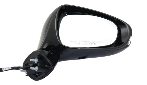 Right (Passenger) Mirror for Lexus GS350 (2013-2020), GS450H (2013-2018), Power Adjustable, Manual Folding, Heated, Paintable, with Memory, Puddle Light, Signal Light, without Blind Spot Detection, Replacement
