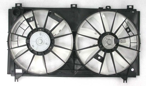 Radiator Cooling Fan Assembly for 2006 - 2015 Lexus IS350, includes Engine Motor, Fan Blade, Shroud Assembly,  1636328290-PFM, Replacement